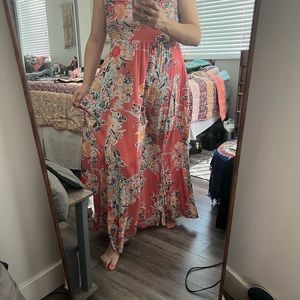 Free people intimately dress in a large